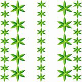 six leaves rows pattern