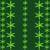 six leaves rows pattern