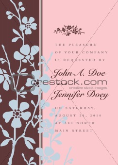 Vector Floral Ornaments and Border