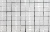 Wall covered with gray tile