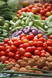 Vegetable market. India