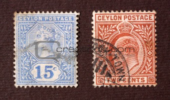 Old postal stamps