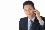businessman use cellphone