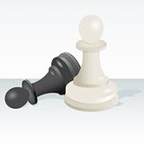 Chess Pawn Vector.