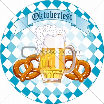 Oktoberfest Celebration round design
