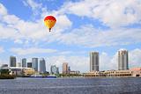 The city skyline of Tampa Florida