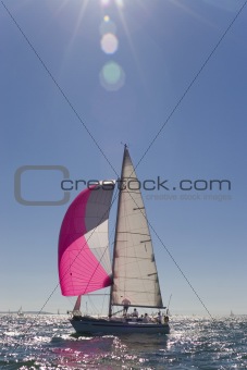 Sailing In The Evening Sun