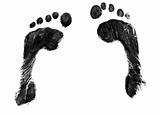 Pair of footprints