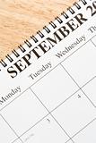 September on calendar.