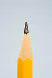 Sharp pencil tip.