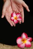 Hand and Flowers