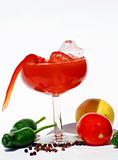 Chilled Blood Mary - Vegetable Juice
