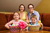 Easter family portrait.