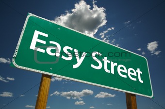 Easy Street Road Sign
