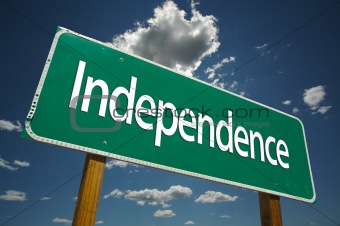 Independence Road Sign