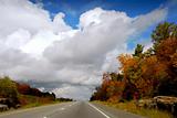 Fall highway