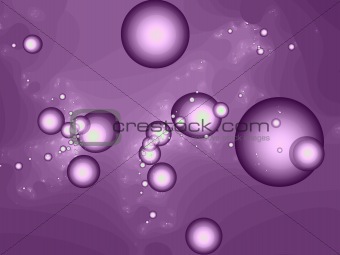 Purple bubbles