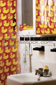 Rubber duck bathroom