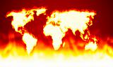 earth map fire