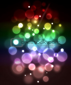 Blue fiber optic abstract background.
