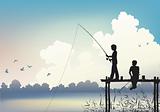 Fishing scene
