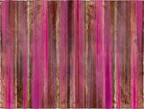 Brown and pink watercolor wash stripes 