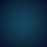 blue hexagon metal background