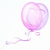Shiny Heart Balloons 