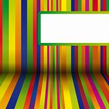 Vector colorful stripes background 