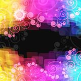 bright abstract background - vector illustration.