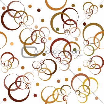 Background with brown circles