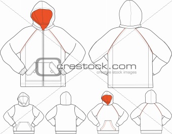 man jacket in different style