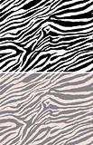 repeated seamless zebra pattern