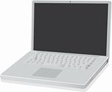 aluminum laptop computer