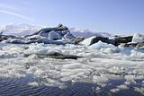 Jokulsarlon ice lagoon in Iceland