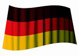 german flag ripple