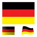 German flag set