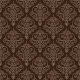 Vector Swirl and Circles Seamless Pattern