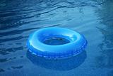 Blue Inflatable Wheel