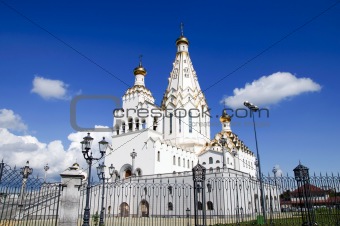 New cathedral at Minsk. the Church of All Saints. Belarus. Uniqu