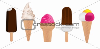 ice cream  illustration