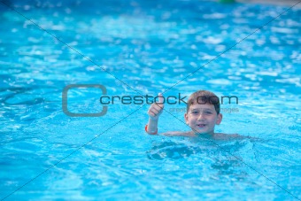 young swimmer
