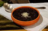 Cuban typical food - black beans