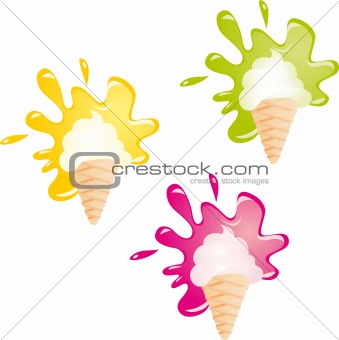 Ice cream vector