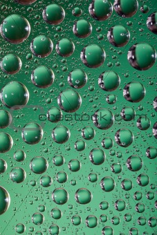 Green water background