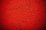 Red water bubbles texture