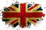 Great Britain flag paint