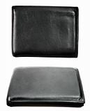Black leather wallet 