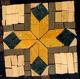 Geometrical colorful mosaic