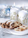 Christmas cake and cookies